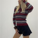 maglia in costina modello polo scarlet